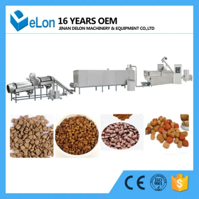 Chine Usine Animaux Chien Chat Flottant Aliments Pour Poissons Machine De Production De Granulés Snacks Transformation Des Aliments Faisant La Ligne D'extrusion