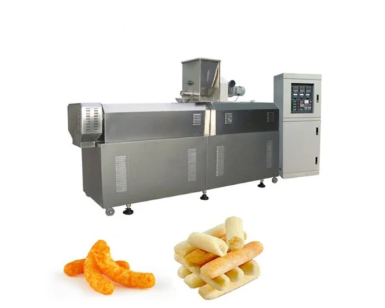 Ligne de traitement automatique de collation de pâte feuilletée de fromage de ligne de produit de casse-croûte de machine d'extrudeuse de barre de protéine