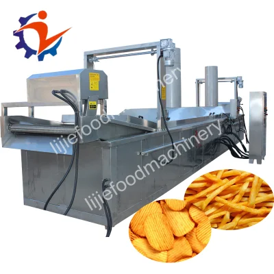 Machine de friture automatique en acier inoxydable de haute qualité/friteuse continue