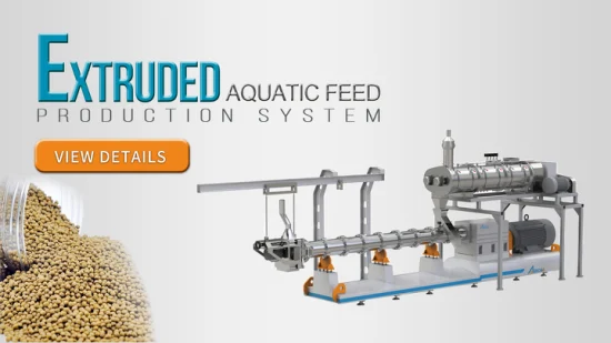 Machine d'alimentation pour poissons Machines de traitement de granulés Chaîne de production flottante d'extrudeuse d'aliments pour poissons